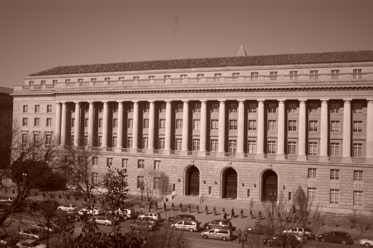 The Internal Revenue Service headquarters building in Washington, D.C.