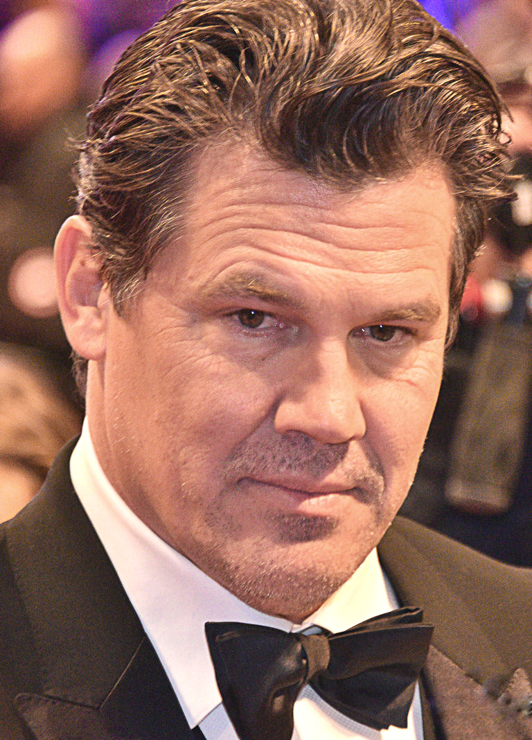 Actor Josh Brolin faces photographers at the 2016 Berlin International Film Festival